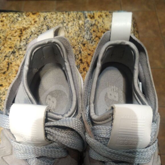 Rare New Balance M977DS2 Men's Lace-up Suede Sneakers Low Cut Light Grey Size 7 - Picture 11 of 12
